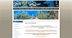 Desktop Screenshot of abc-divers.de